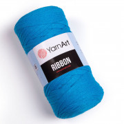 Пряжа YarnArt Ribbon  780 ярко-голубой*