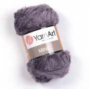 Пряжа YarnArt Mink  335 т.серый