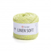 Пряжа YarnArt Linen Soft  7311 салат